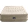 Надувная кровать INTEX Ultra Plush 64428, 152×203×46 см, встроенный насос 220V